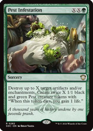 Pest Infestation (282) [Commander: Secrets of Strixhaven] - Deck Out Gaming
