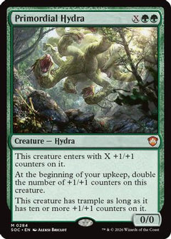 Primordial Hydra (284) [Commander: Secrets of Strixhaven] - Deck Out Gaming