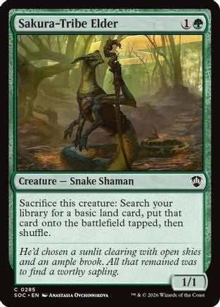 Sakura-Tribe Elder (285) [Commander: Secrets of Strixhaven] - Deck Out Gaming