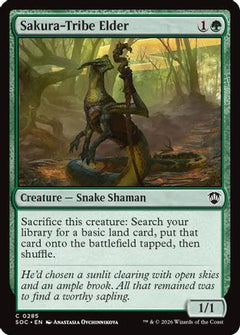 Sakura-Tribe Elder (285) [Commander: Secrets of Strixhaven] - Deck Out Gaming