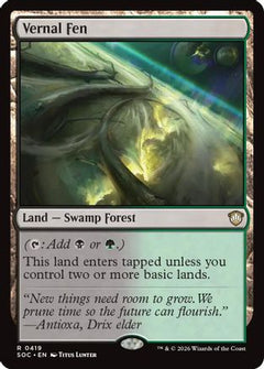 Vernal Fen (419) [Commander: Secrets of Strixhaven] - Deck Out Gaming