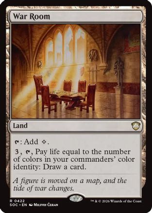 War Room (422) [Commander: Secrets of Strixhaven] - Deck Out Gaming