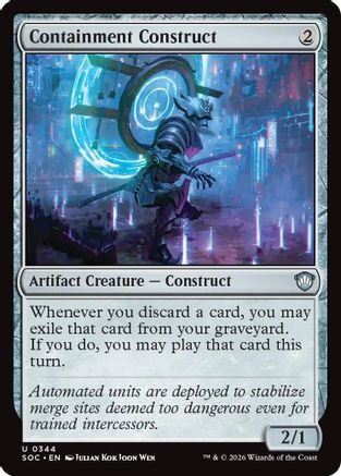 Containment Construct (344) [Commander: Secrets of Strixhaven] - Deck Out Gaming