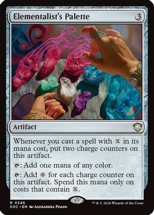 Elementalist's Palette (346) [Commander: Secrets of Strixhaven] - Deck Out Gaming