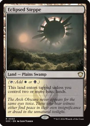 Eclipsed Steppe (53) [Commander: Secrets of Strixhaven] - Deck Out Gaming