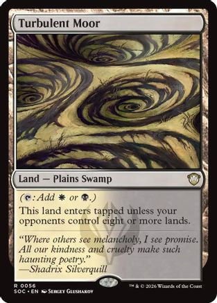 Turbulent Moor (56) [Commander: Secrets of Strixhaven] - Deck Out Gaming