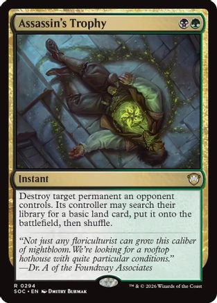 Assassin's Trophy (294) [Commander: Secrets of Strixhaven] - Deck Out Gaming