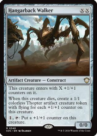 Hangarback Walker (348) [Commander: Secrets of Strixhaven] - Deck Out Gaming