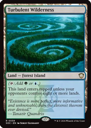 Turbulent Wilderness (59) [Commander: Secrets of Strixhaven] - Deck Out Gaming