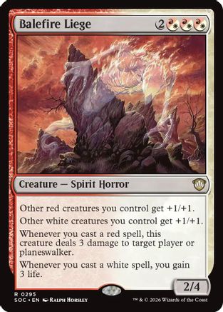 Balefire Liege (295) [Commander: Secrets of Strixhaven] - Deck Out Gaming