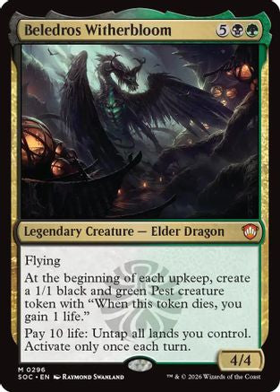 Beledros Witherbloom (296) [Commander: Secrets of Strixhaven] - Deck Out Gaming