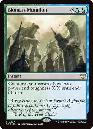 Biomass Mutation (297) [Commander: Secrets of Strixhaven] - Deck Out Gaming