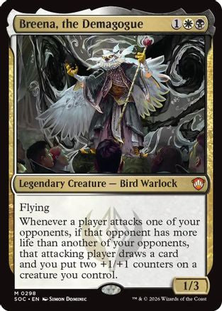 Breena, the Demagogue (298) [Commander: Secrets of Strixhaven] - Deck Out Gaming