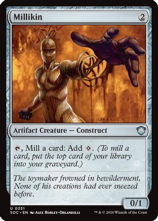 Millikin (351) [Commander: Secrets of Strixhaven] - Deck Out Gaming