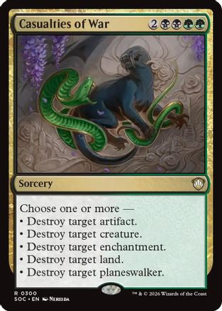 Casualties of War (300) [Commander: Secrets of Strixhaven] - Deck Out Gaming
