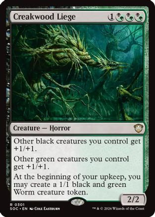 Creakwood Liege (301) [Commander: Secrets of Strixhaven] - Deck Out Gaming