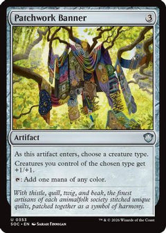 Patchwork Banner (353) [Commander: Secrets of Strixhaven] - Deck Out Gaming