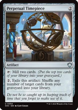 Perpetual Timepiece (354) [Commander: Secrets of Strixhaven] - Deck Out Gaming