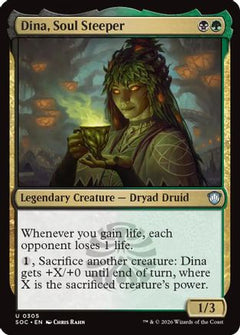 Dina, Soul Steeper (305) [Commander: Secrets of Strixhaven] - Deck Out Gaming