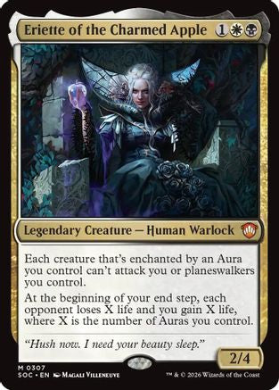 Eriette of the Charmed Apple (307) [Commander: Secrets of Strixhaven] - Deck Out Gaming