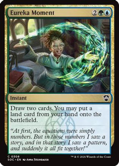 Eureka Moment (308) [Commander: Secrets of Strixhaven] - Deck Out Gaming