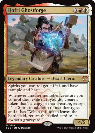 Hofri Ghostforge (314) [Commander: Secrets of Strixhaven] - Deck Out Gaming