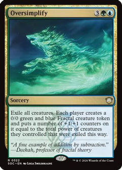 Oversimplify (322) [Commander: Secrets of Strixhaven] - Deck Out Gaming