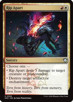 Rip Apart (328) [Commander: Secrets of Strixhaven] - Deck Out Gaming