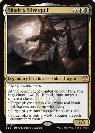 Shadrix Silverquill (330) [Commander: Secrets of Strixhaven] - Deck Out Gaming
