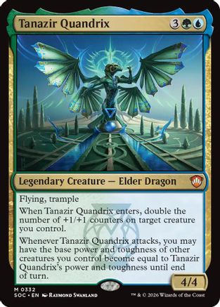 Tanazir Quandrix (332) [Commander: Secrets of Strixhaven] - Deck Out Gaming