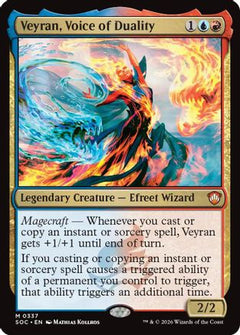 Veyran, Voice of Duality (337) [Commander: Secrets of Strixhaven] - Deck Out Gaming