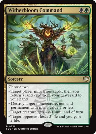 Witherbloom Command (339) [Commander: Secrets of Strixhaven] - Deck Out Gaming