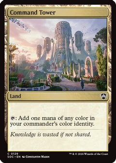 Command Tower (129) [Commander: Secrets of Strixhaven] - Deck Out Gaming