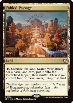 Fabled Passage (130) [Commander: Secrets of Strixhaven] - Deck Out Gaming