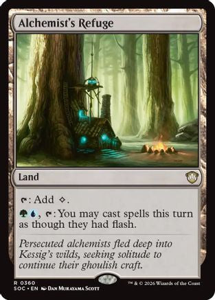 Alchemist's Refuge (360) [Commander: Secrets of Strixhaven] - Deck Out Gaming