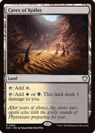 Caves of Koilos (365) [Commander: Secrets of Strixhaven] - Deck Out Gaming