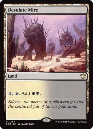 Desolate Mire (367) [Commander: Secrets of Strixhaven] - Deck Out Gaming