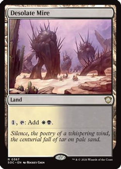 Desolate Mire (367) [Commander: Secrets of Strixhaven] - Deck Out Gaming