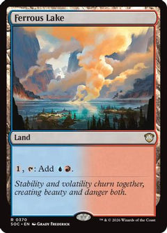 Ferrous Lake (370) [Commander: Secrets of Strixhaven] - Deck Out Gaming