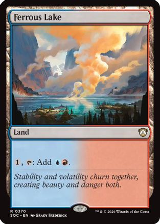 Ferrous Lake (370) [Commander: Secrets of Strixhaven] - Deck Out Gaming