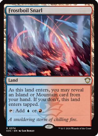 Frostboil Snarl (374) [Commander: Secrets of Strixhaven] - Deck Out Gaming