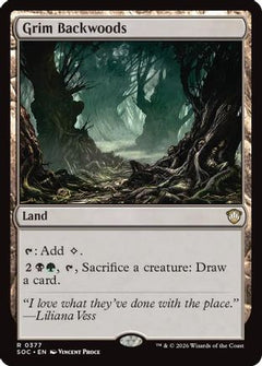 Grim Backwoods (377) [Commander: Secrets of Strixhaven] - Deck Out Gaming