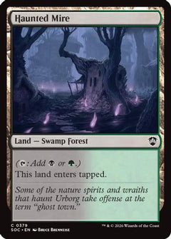 Haunted Mire (379) [Commander: Secrets of Strixhaven] - Deck Out Gaming