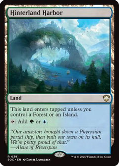 Hinterland Harbor (381) [Commander: Secrets of Strixhaven] - Deck Out Gaming