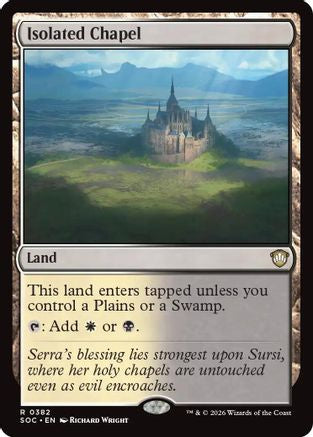 Isolated Chapel (382) [Commander: Secrets of Strixhaven] - Deck Out Gaming