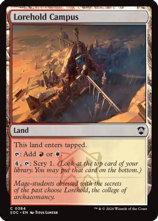 Lorehold Campus (384) [Commander: Secrets of Strixhaven] - Deck Out Gaming
