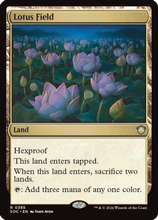 Lotus Field (385) [Commander: Secrets of Strixhaven] - Deck Out Gaming