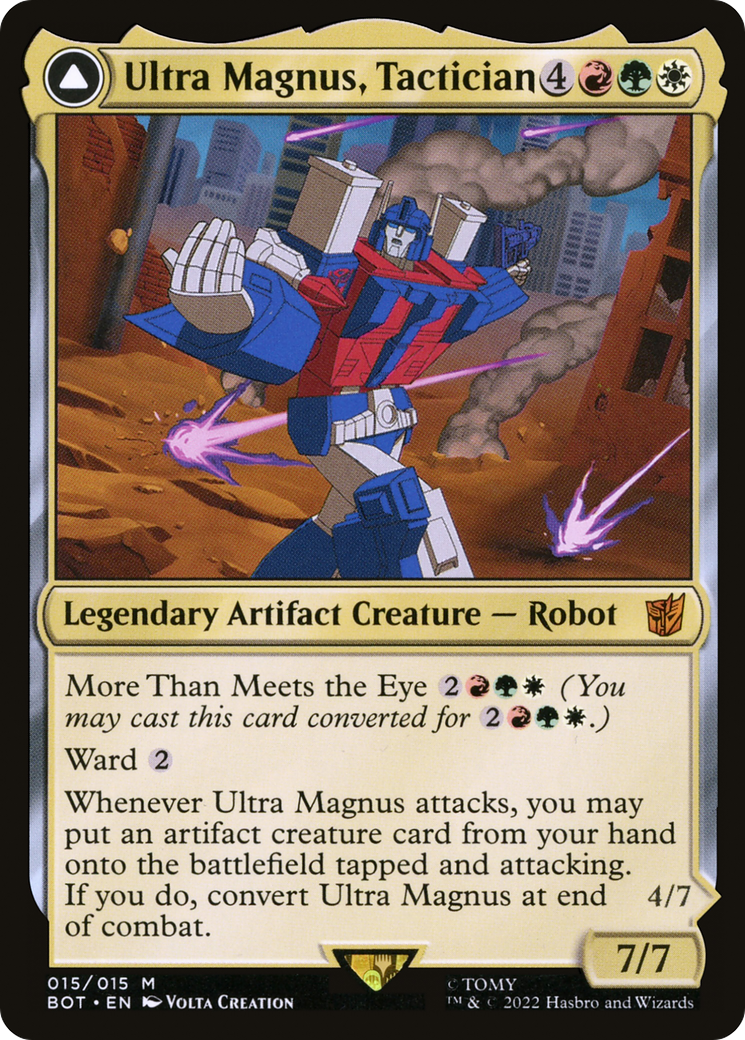 Ultra Magnus, Tactician (15) [Universes Beyond: Transformers] - Deck Out Gaming