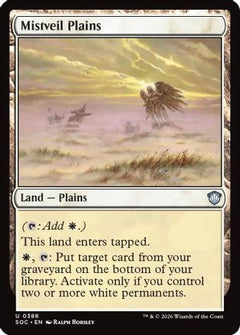 Mistveil Plains (386) [Commander: Secrets of Strixhaven] - Deck Out Gaming