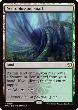 Necroblossom Snarl (389) [Commander: Secrets of Strixhaven] - Deck Out Gaming